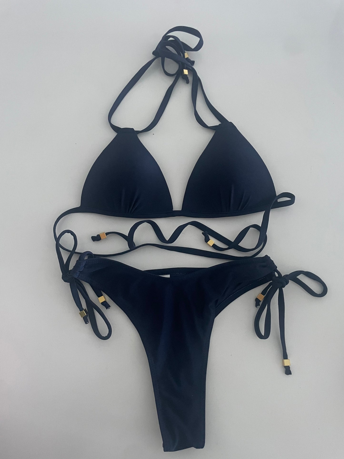 Free On Board- CLASSIC DOUBLE STRING PUSH UP BIKINI SET