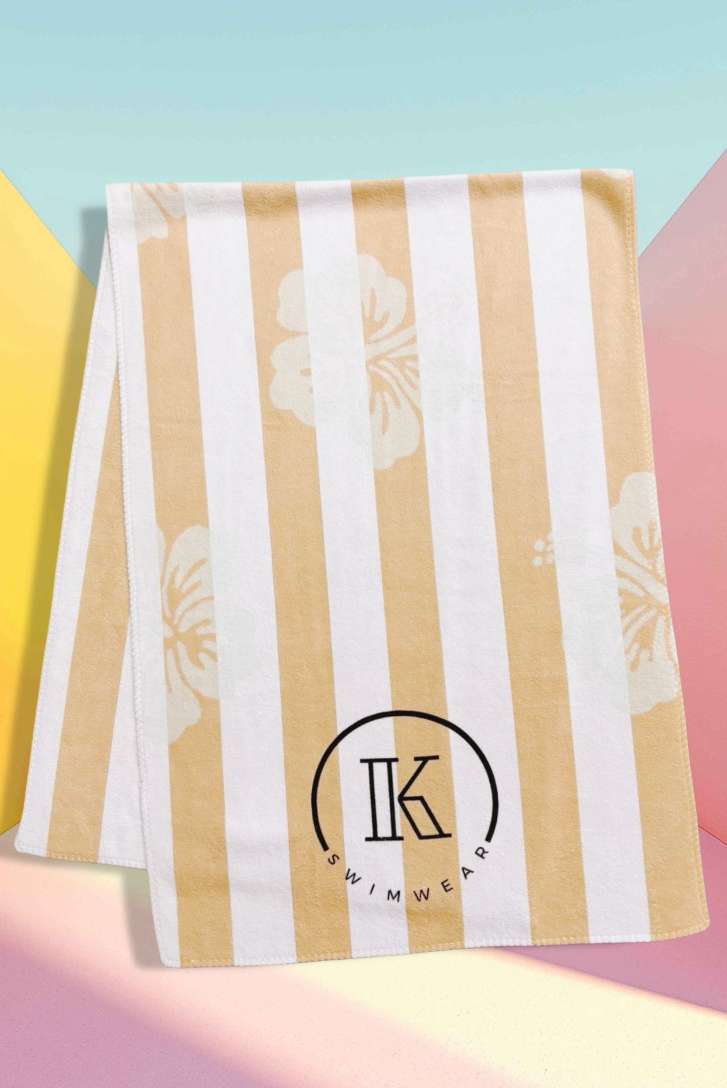SUPER DRY STRIPED HAWAII TOWEL