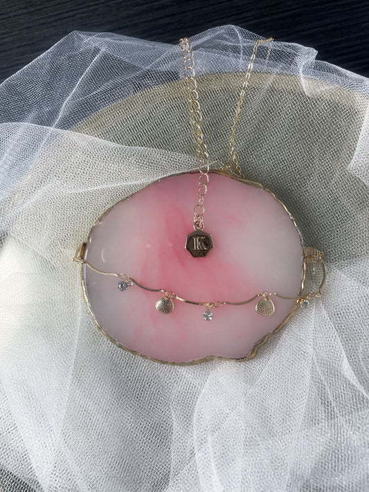 1pc Ariel Seashell Golden-Tone Waist Chain